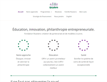 Tablet Screenshot of fondationroasters.org